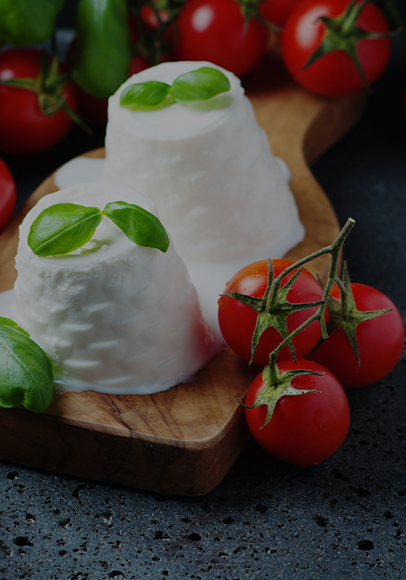 Pesto van tomaat en ricotta