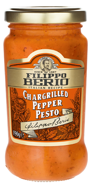 Pesto van gegrilde pepers